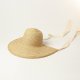 Retro Hand-woven Big Brim Raffia Loli Hat Outdoor